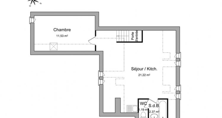 appartement 2 pièces à louer STRASBOURG 67000 36.3 m²