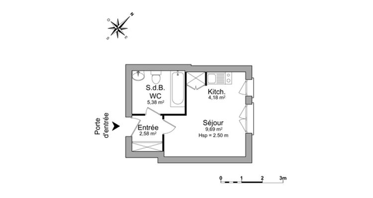 appartement 1 pièce à louer STRASBOURG 67000 21.8 m²