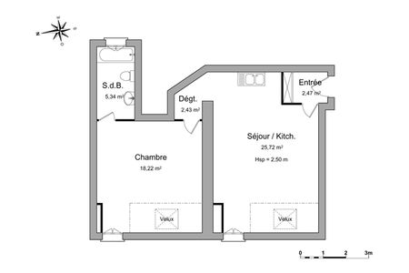 appartement 2 pièces à louer EVIAN LES BAINS 74500 54.2 m²