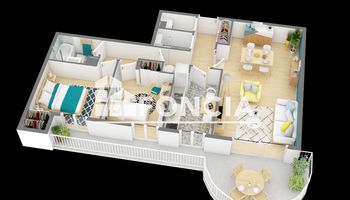 appartement 3 pièces à vendre SAINT GERMAIN EN LAYE 78100 73.4 m²