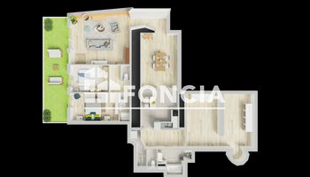 appartement 4 pièces à vendre Vernouillet 78540 100 m²