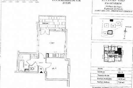 Vue n°3 Appartement 2 pièces T2 F2 à vendre - ÉVian-les-bains (74500)