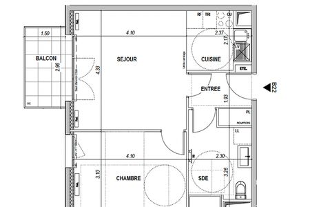 appartement 2 pièces à louer L?HAY-LES-ROSES 94240