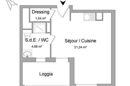 appartement 1 pièce à louer LYON 3ᵉ 69003