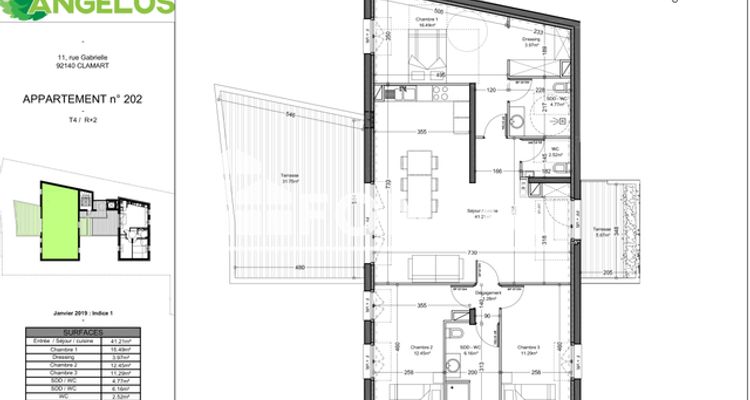 appartement 5 pièces à vendre Clamart 92140 100 m²
