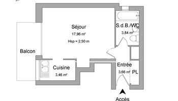 appartement 1 pièce à vendre L'HAY LES ROSES 94240 28.89 m²