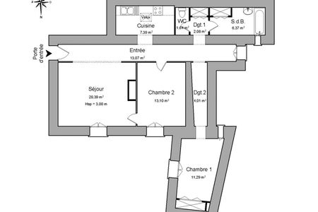 appartement 3 pièces à louer AVIGNON 84000 79.3 m²