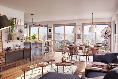 programme-neuf 2 appartements neufs à vendre Paris 18ème 75018