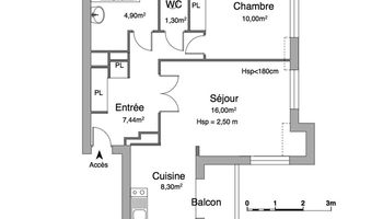 appartement 2 pièces à louer AMIENS 80000 47.9 m²