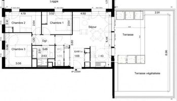 appartement 4 pièces à vendre TOULOUSE 31300 75 m²
