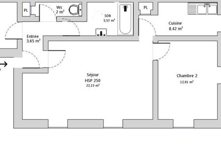 appartement 3 pièces à louer BEZIERS 34500 62.8 m²