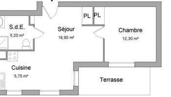 appartement 2 pièces à louer CORBEIL ESSONNES 91100 42.2 m²