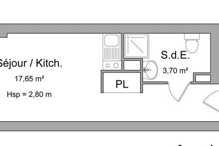 appartement-meuble 1 pièce à louer MARSEILLE 2ᵉ 13002 21.4 m²