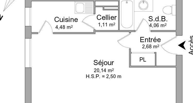 appartement 1 pièce à louer NANCY 54000 32.5 m²