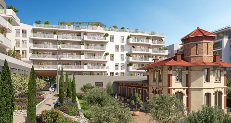 Vue n°1 Programme neuf - 44 appartements neufs à vendre - Nice (06200) à partir de 199 000 €