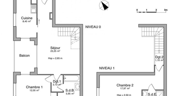 appartement 3 pièces à louer BORDEAUX 33800 73.8 m²