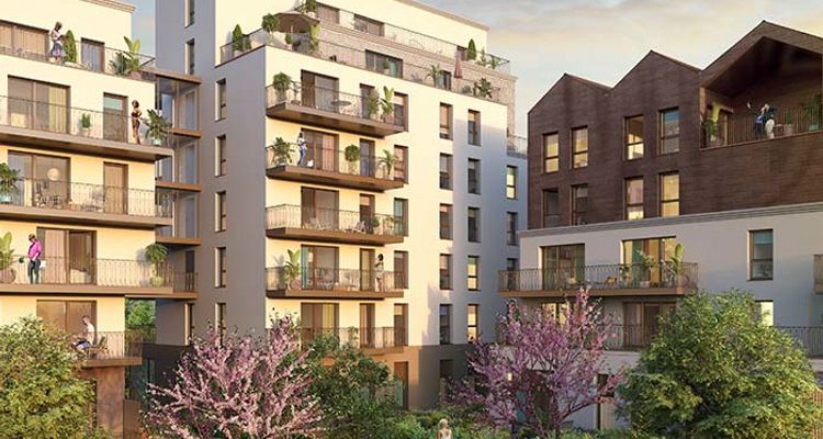Vue n°1 Programme neuf - 16 appartements neufs à vendre - Rennes (35000) à partir de 329 000 €