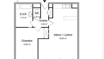 appartement 2 pièces à vendre LYON 2ème 69002 62 m²