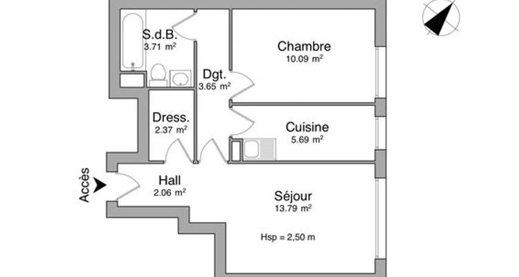 appartement 2 pièces à louer MARSEILLE 9ᵉ 13009 41.36 m²
