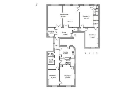 appartement 6 pièces à louer NEUILLY SUR SEINE 92200 176.83 m²