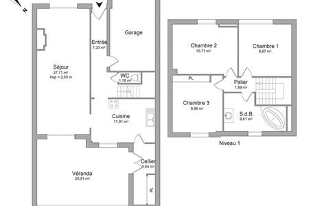 maison 4 pièces à louer LINSELLES 59126 112.4 m²