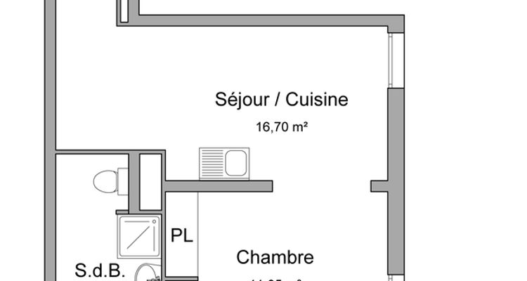 appartement 2 pièces à louer VILLENEUVE D'ASCQ 59650 33.3 m²