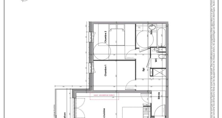 appartement 3 pièces à louer NANCY 54000 61.4 m²