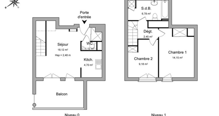 appartement 3 pièces à louer BOBIGNY 93000 56.5 m²