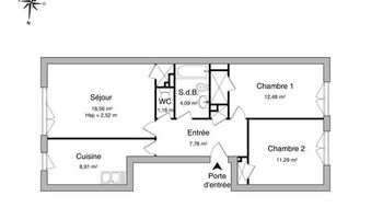 appartement 3 pièces à louer VILLEJUIF 94800 64.27 m²