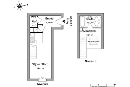 appartement 1 pièce à louer BORDEAUX 33000 28.2 m²