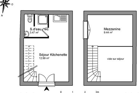 appartement-meuble 1 pièce à louer MONTPELLIER 34090 25.9 m²