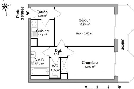 appartement 2 pièces à louer SAINT RAPHAEL 83700 45.2 m²