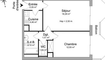 appartement 2 pièces à louer SAINT RAPHAEL 83700 45.2 m²