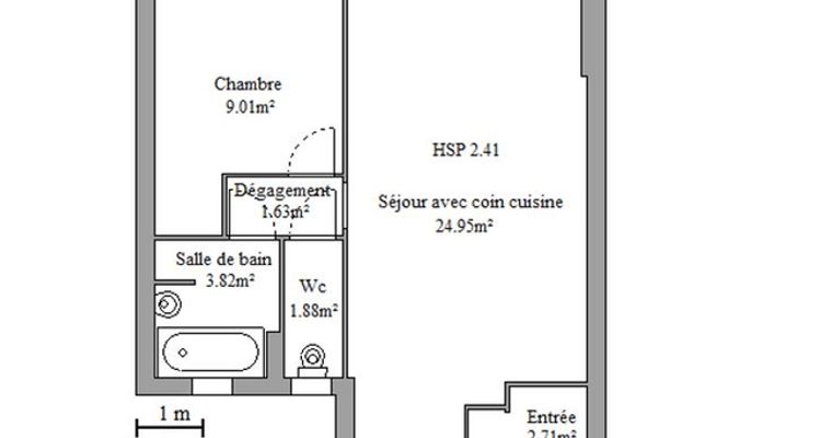 appartement 2 pièces à louer CARQUEIRANNE 83320 44 m²