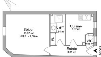 appartement 1 pièce à louer SARTROUVILLE 78500 31.7 m²