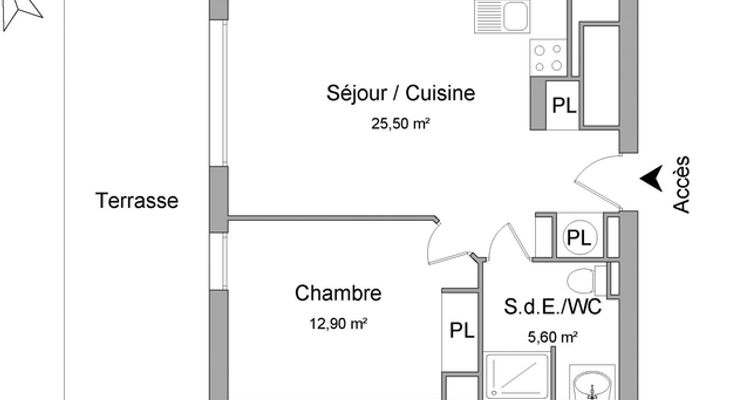 appartement 2 pièces à louer CANET EN ROUSSILLON 66140 44 m²