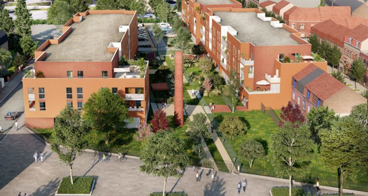 Vue n°1 Programme neuf - 6 appartements neufs à vendre - Roubaix (59100) à partir de 192 000 €