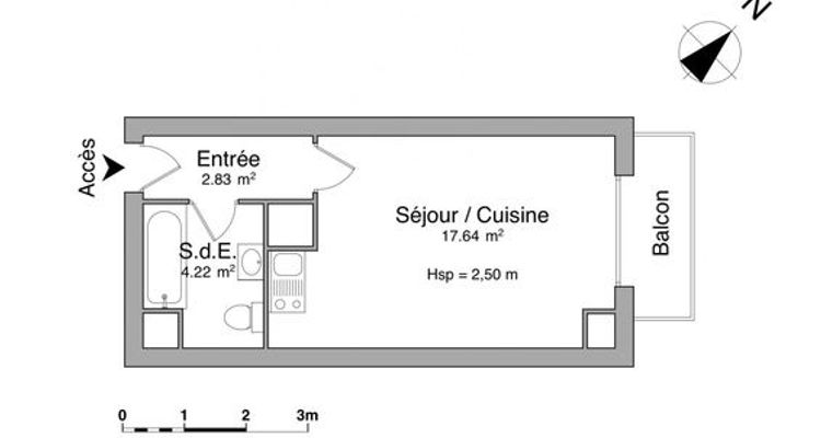 Appartement a louer neuilly-sur-seine - 1 pièce(s) - 24.69 m2 - Surfyn