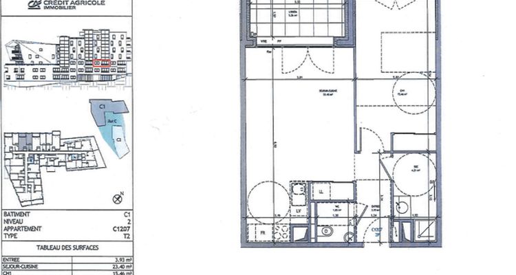 appartement 2 pièces à louer ANNECY 74000 48.9 m²