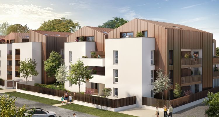 Vue n°1 Programme neuf - 24 appartements neufs à vendre - Toulouse (31200) à partir de 234 900 €