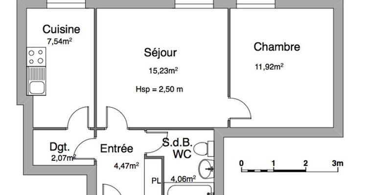 appartement 2 pièces à louer FONTAINE LES DIJON 21121 44.1 m²