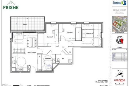 appartement 4 pièces à louer CLERMONT-FERRAND 63000 78.46 m²