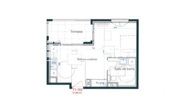 appartement 1 pièce à vendre Lyon 5ᵉ 69005 31.96 m²