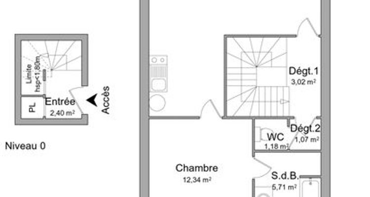 appartement 2 pièces à louer BORDEAUX 33300 52.15 m²