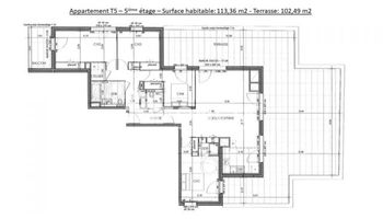 appartement 5 pièces à vendre RENNES 35000 113.36 m²
