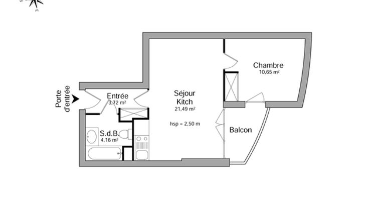 appartement 2 pièces à louer SCHILTIGHEIM 67300 40 m²