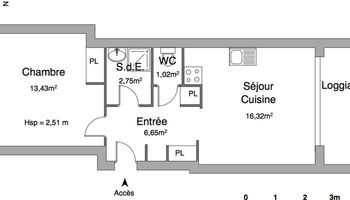 appartement 2 pièces à louer PERPIGNAN 66000 40.2 m²