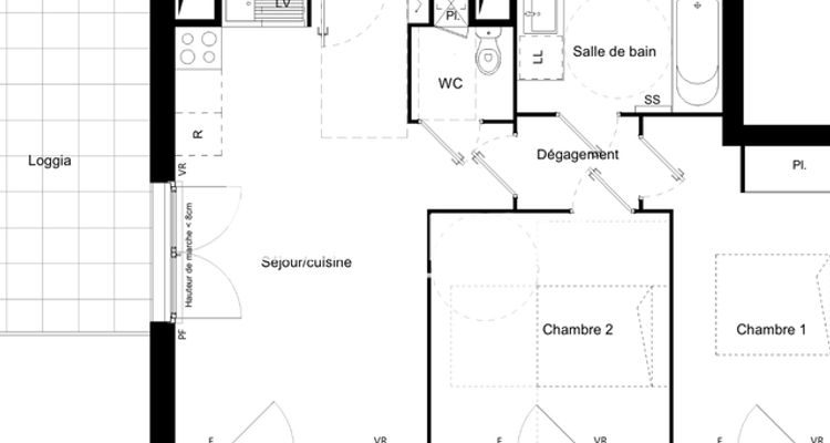Vue n°1 Appartement 3 pièces à vendre - Toulouse (31400) 311 900 €