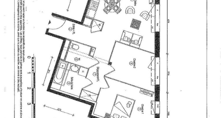 appartement 3 pièces à louer SAINT JACQUES RENNES 35136 60.5 m²