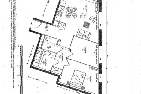 appartement 3 pièces à louer SAINT JACQUES RENNES 35136 60.5 m²